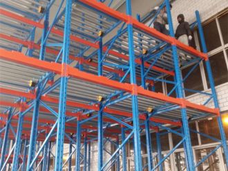 Xianju heavy-duty warehouse shelf project